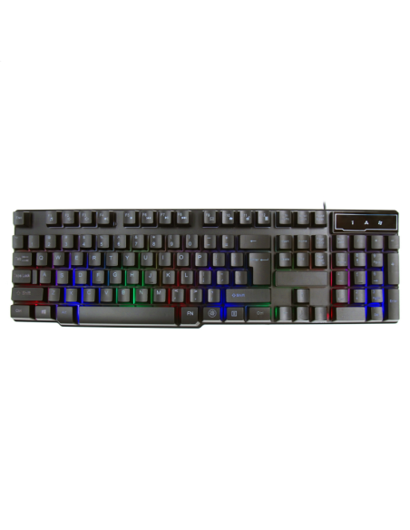 Tastatura Platinet Varr Pro-Gaming VRGBK7023B, USB, 104 taste iluminate RGB, cablu 1.4m, negru