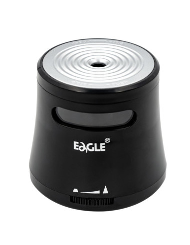 Ascutitoare electrica Eagle TY48, alimentare 2 baterii AA neincluse, 1 orificiu, 6-8mm, plastic, negru