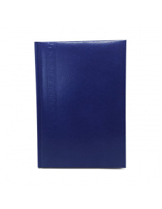 Agenda A5 nedatata Herlitz 9498190, 224 pagini, coperta buretata albastru deschis
