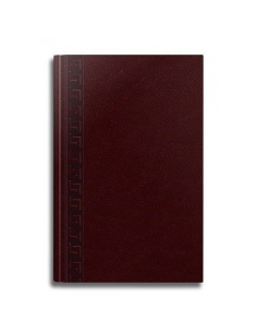 Agenda A5 nedatata Herlitz 9483650, 224 pagini, coperta buretata bordeaux