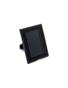 Rama foto MAS 3828, imitatie piele, 16x21cm, negru