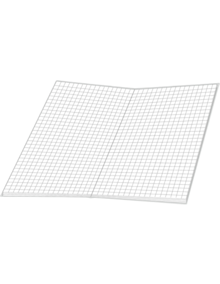 Registru A5 Papirny BRno ZKN 55105 CL, 96 file, matematica, coperta cartonata