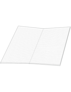 Registru A5 Papirny BRno ZKN 55104 CL, 96 file, dictando, coperta cartonata 2