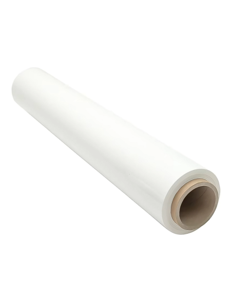 Folie stretch alba, 1.50kg, tub 200gr, 1.30kg folie, 23mic, 500mm