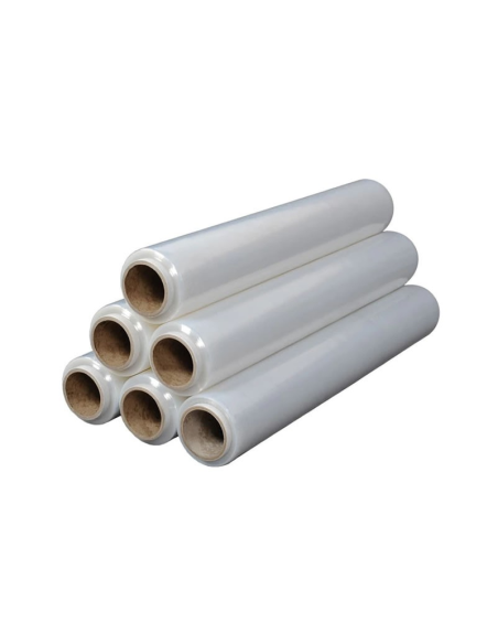 Folie stretch transparenta, 0.800kg, tub 200gr, 0.600kg folie, 23mic, 500mm