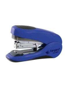 Capsator Kangaro Less Effort LE-45F, 24/6 - 26/8, 40 coli, 48mm, capsare usoara plata, albastru