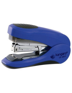 Capsator Kangaro Less Effort LE-45F, 24/6 - 26/8, 40 coli, 48mm, capsare usoara plata, albastru 2