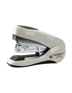 Capsator Kangaro Less Effort LE-45F, 24/6 - 26/8, 40 coli, 48mm, capsare usoara plata, ivory