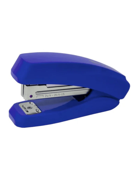 Capsator Kangaro Executive ES-35P, 24/6 - 26/6, 15 coli, 48mm, plastic, albastru, blister