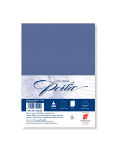 Carton colorat A4 COLORARTE PERLA, 250g/mp, albastru perlat, top 50 coli