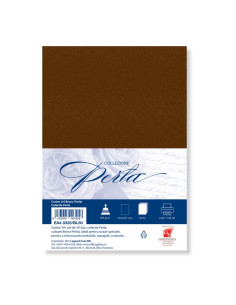 Carton special colorat A4 Colorarte Perla, 250g/mp, bronz perlat, top 50 coli