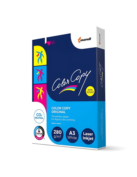 Carton copiator A3 Mondi Color Copy 88008651, 280g/mp, top 150 coli