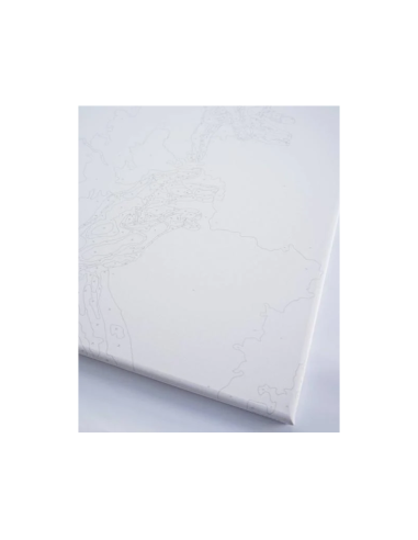 Set pictura pe numere 30x40cm, Brushme - Vulpita - pensule, culori, KBS0101
