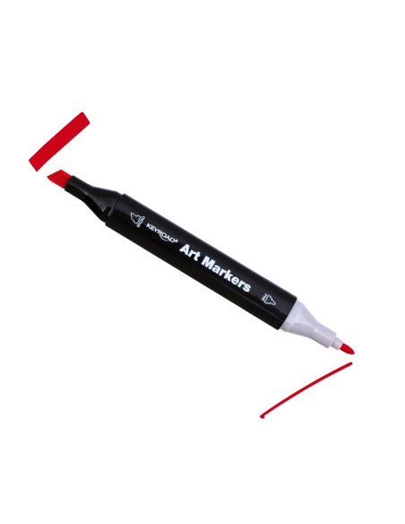 Borseta cu 36x Marker 2 capete Keyroad ArtMarkers MP74244, varf fin/tesit