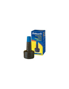 Tus stampila Pelikan, neuleios, albastru, 28ml, cu picurator
