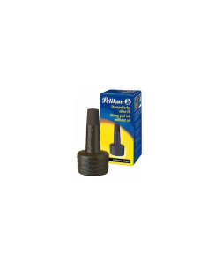 Tus stampila Pelikan, neuleios, negru, 28ml, cu picurator