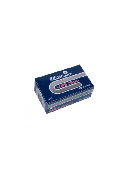 Agrafe birou Office Cover AS-03 RC4, metalice, 33mm, argintii, cutie 100 buc