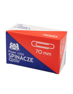 Agrafe birou Grand 110-1384, metalice, 70mm, argintii, cutie 50 buc