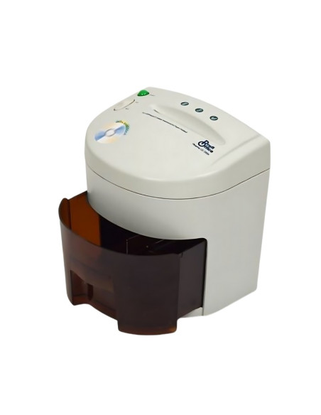 Distrugator documente automat ProfiOffice Piranha Disk CC, 7 coli, securitate P-3, taiere particule 4x32mm, 250W, cos 3 litri