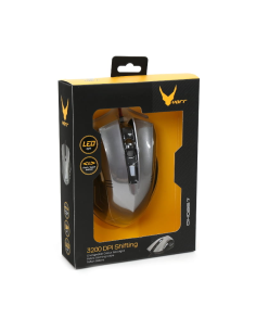 Mouse optic Omega Varr Gaming OM0267 43213, 1200-3200 dpi, USB, 6 butoane, negru