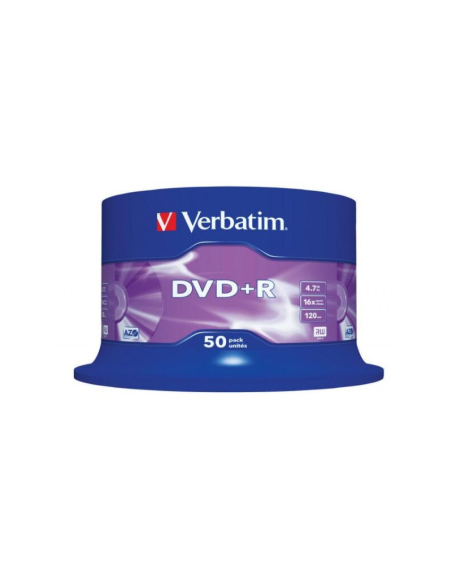 DVD+R Verbatim 43550, 4.7GB / 120min, 16x, set 50 buc