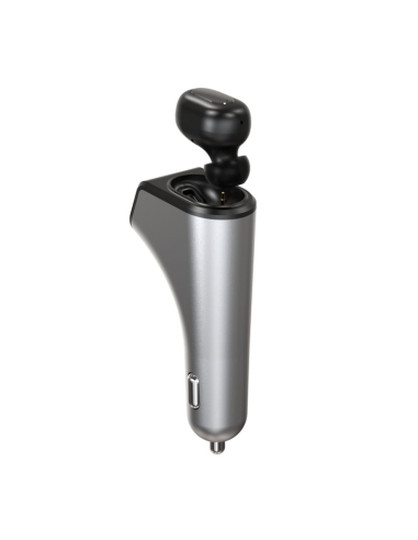 Incarcator auto Platinet PLCRBT2 44639, 2in1 DUOS 2xUSB + Bluetooth, in 12/24V, out 3.1A
