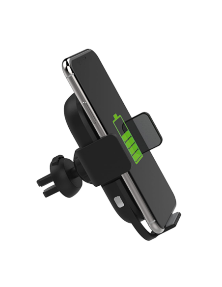 Incarcator auto wireless Platinet PUCHWI 44795, suport telefon, rotatie 360, incarcare rapida