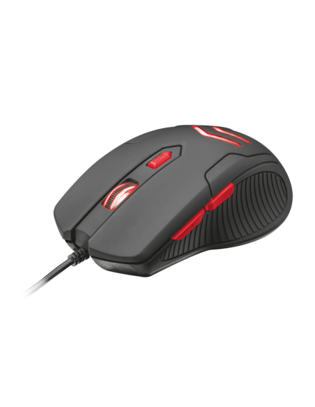 Mouse optic si mousepad Omega Varr Gaming VSETMPX4 44856, 3200 dpi, USB, iluminare RGB, 6 butoane, negru