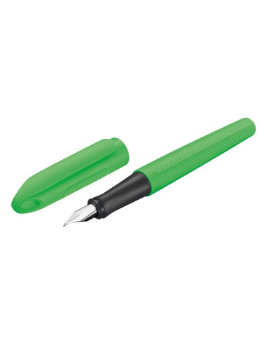 Stilou Pelikan Happy Pen 822343, varf M, alimentare rezerve, corp plastic , +6 rezerve