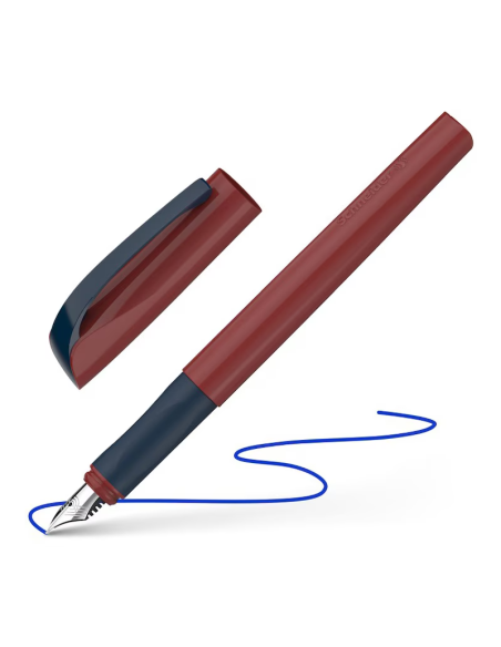 Stilou Schneider Xpect STI169 / 1690 14, varf M, alimentare rezerve, corp plastic ketchup, grip cauciucat