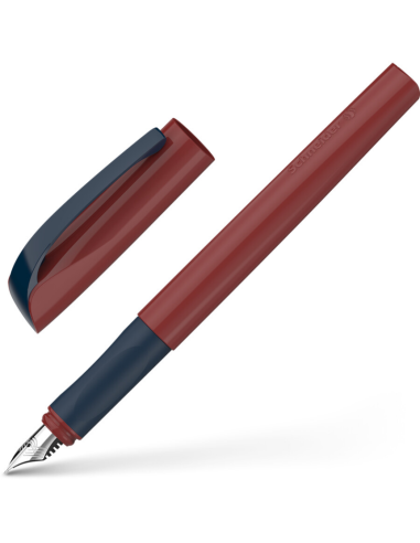 Stilou Schneider Xpect STI169 / 1690 14, varf M, alimentare rezerve, corp plastic ketchup, grip cauciucat