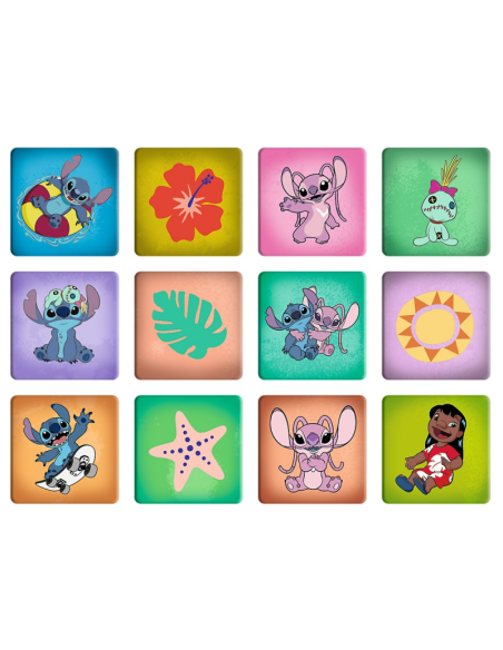 Puzzle carton 2in1 30, 48 piese Trefl Stitch - O zi fericita pentru Lilo & Stitch, 539654, 3+ ani