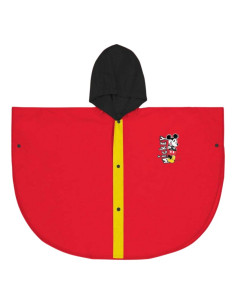 Pelerina copii Cerda Mickey, pentru 5-6 ani, rosu, 30554