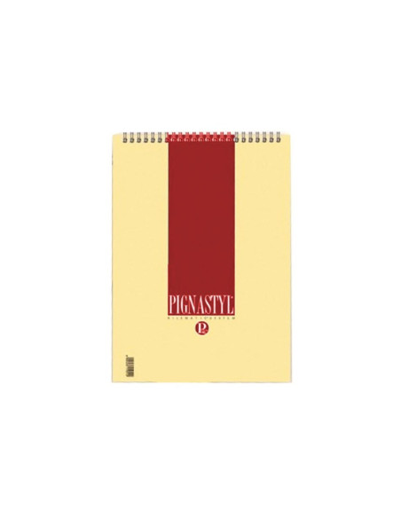 Blocnotes A4 Pigna Styl, 60 file, dictando, cu spira