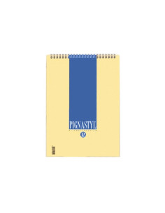 Blocnotes A4 Pigna Styl, 60 file, matematica, cu spira