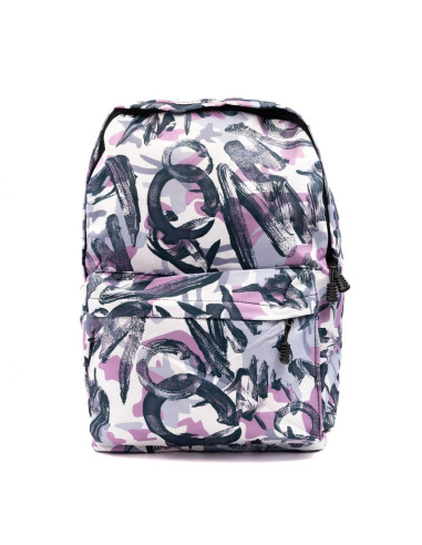 Ghiozdan CNX Grafitti, 1 compartiment, 3 buzunare, textil, diverse culori, 3221