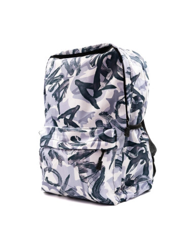Ghiozdan CNX Grafitti, 1 compartiment, 3 buzunare, textil, diverse culori, 3221