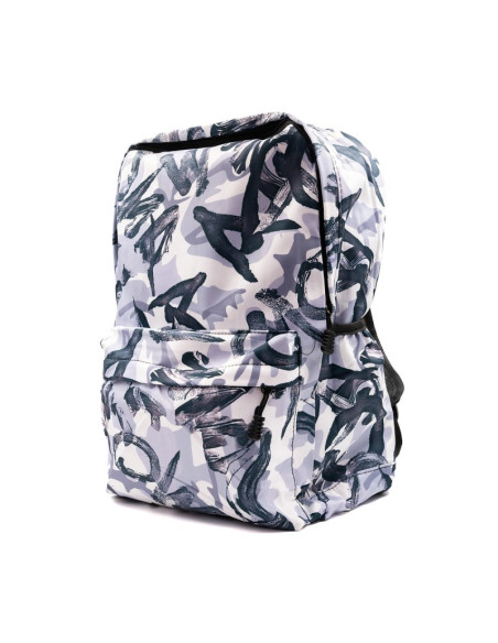 Ghiozdan CNX Grafitti, 1 compartiment, 3 buzunare, textil, diverse culori, 3221