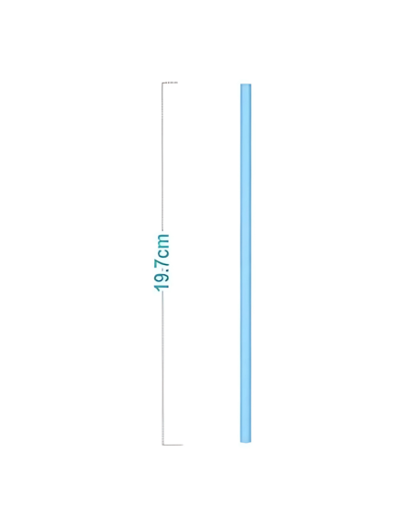Paie albastre 20cm, PartyGo, DE0084, set 25 buc