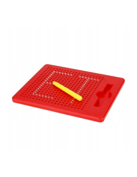 Tabla magnetica pentu desen cu bile metalice MegaCreative, 498878, 22x18x2cm, +3 ani
