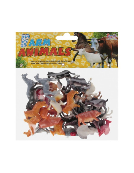 Set 36 figurine - animale domestice MegaCreative, 545730, 20x22x5cm