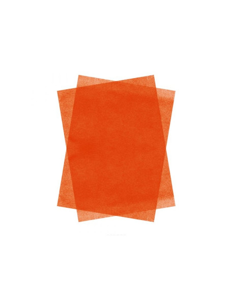 Hartie matase Colorarte, 66x50cm, portocaliu, set 100 coli