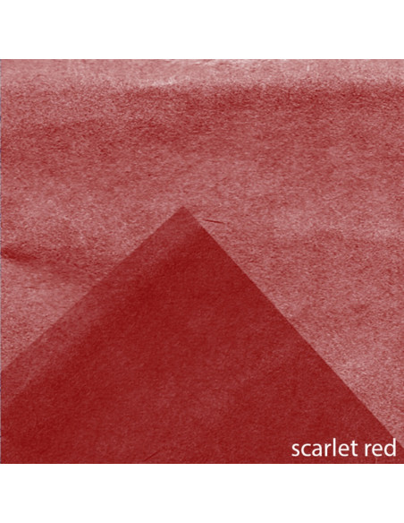 Hartie matase Colorarte, 66x50cm, rosu, set 100 coli