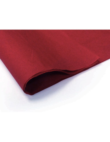 Hartie matase Colorarte, 66x50cm, rosu, set 100 coli