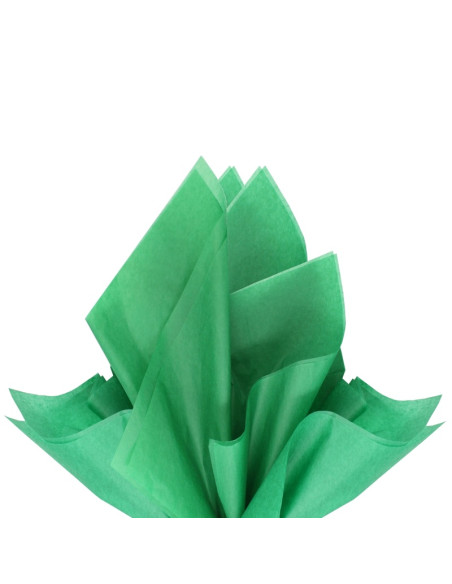 Hartie matase Colorarte, 66x50cm, verde, set 100 coli