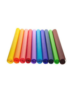 Hartie matase Colorarte A3, 30x42cm, set 6 role cu 10 coli diverse culori