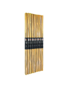 Hartie creponata Colorarte D66, 50x200cm, portocaliu deschis cu dungi negre, model tigru, set 10 role 2