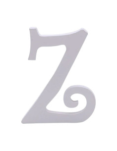 Decoratiuni petrecere Zebra litera Z, 11cm, lemn, autoadeziva, JAB0485