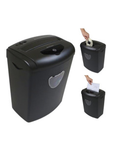 Distrugator documente automat ProfiOffice Piranha 10CD, 10 coli, securitate P-4, taiere particule 4x35mm, 230W, cos 21 litri