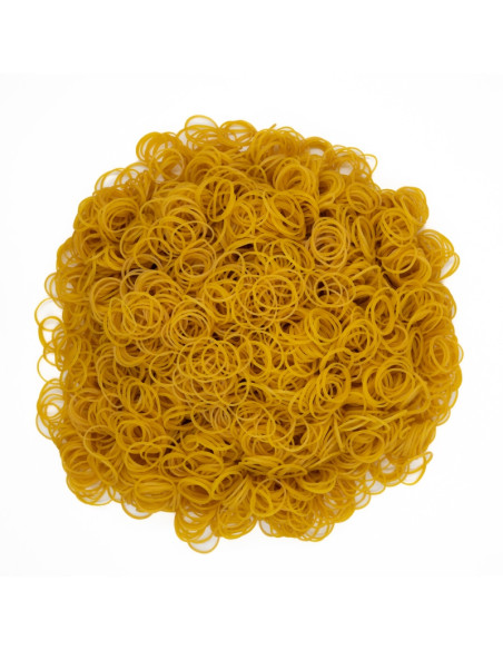 Elastice din cauciuc CNX, natur, 1.5x1.5mm, diametru 30mm, punga 1000g